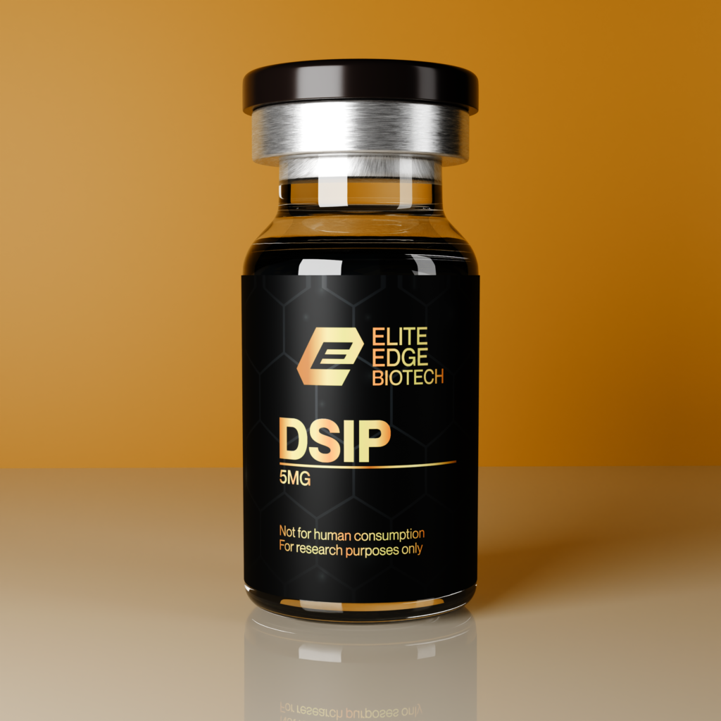 Elite Edge Biotech DSIP 5mg research peptide vial