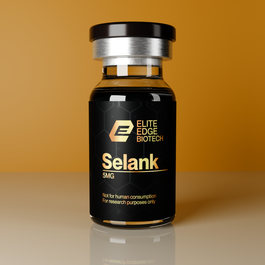 Elite Edge Biotech Selank 5 mg vial